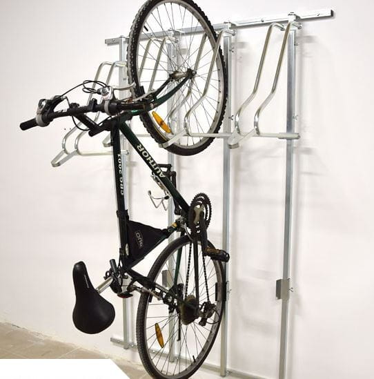 Szczegół mocowania profilu nośnego wieszaka rowerowego Lift-5