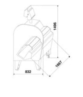 Kotleciarka Icone 700 Bacon - panel sterowania